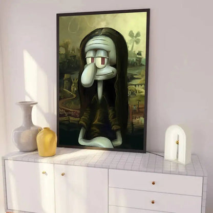 Cartoon Squidward Tentacles Poster