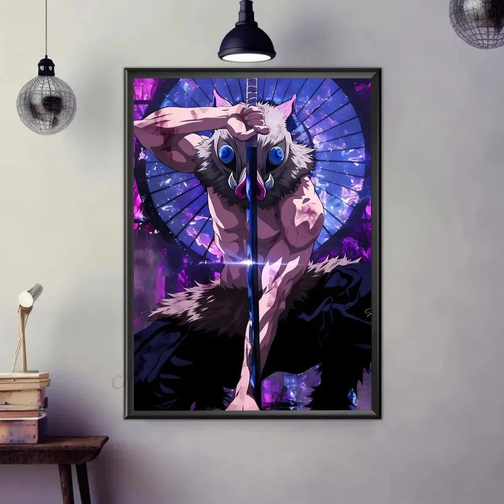 Minimalist Kimetsu No Yaiba (Demon Slayer) Poster