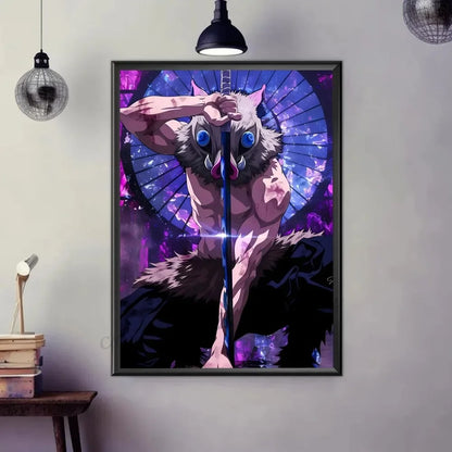 Minimalist Kimetsu No Yaiba (Demon Slayer) Poster