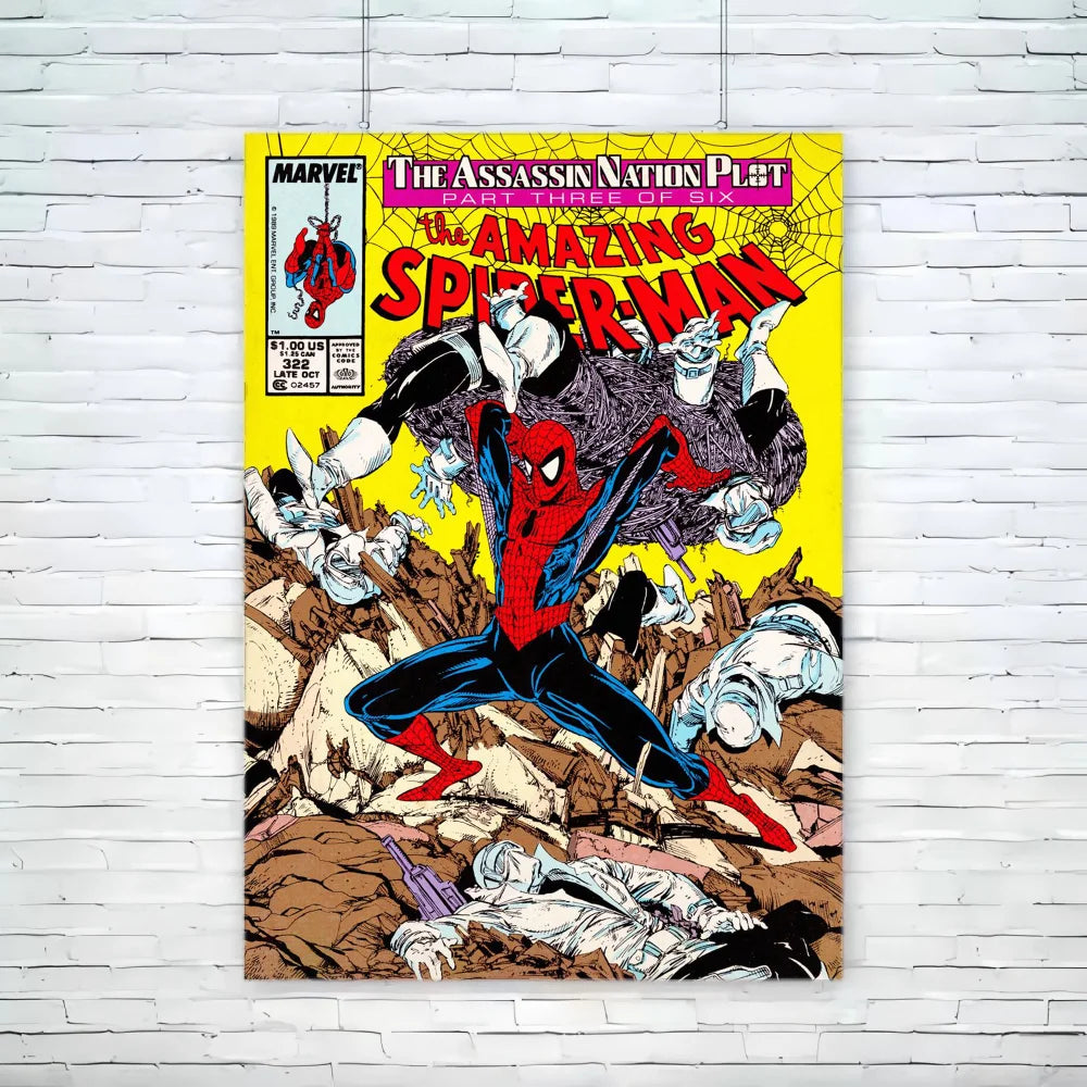 Spiderman Graffiti Art Posters