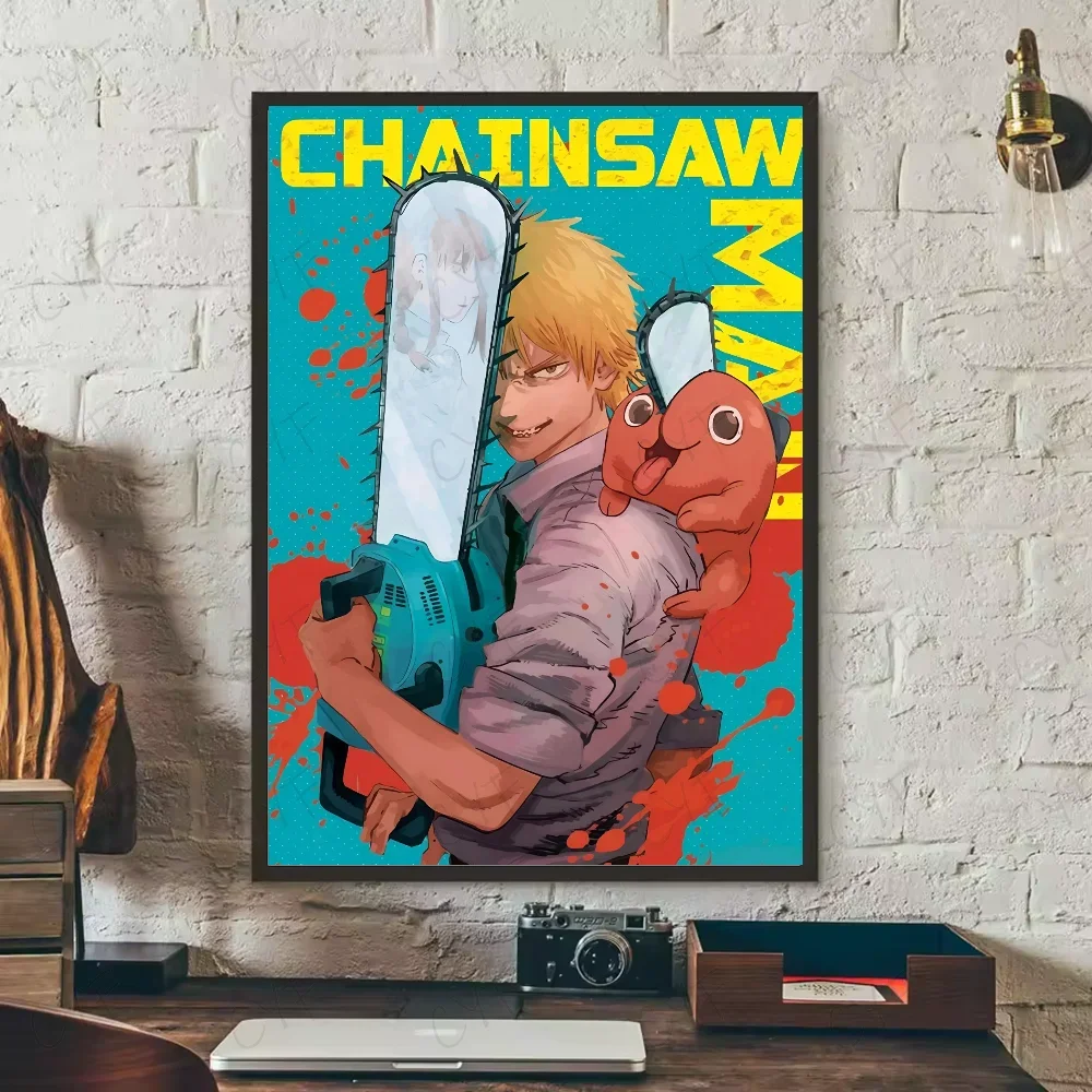 Chainsaw Man Canvas Wall Art Home Décor