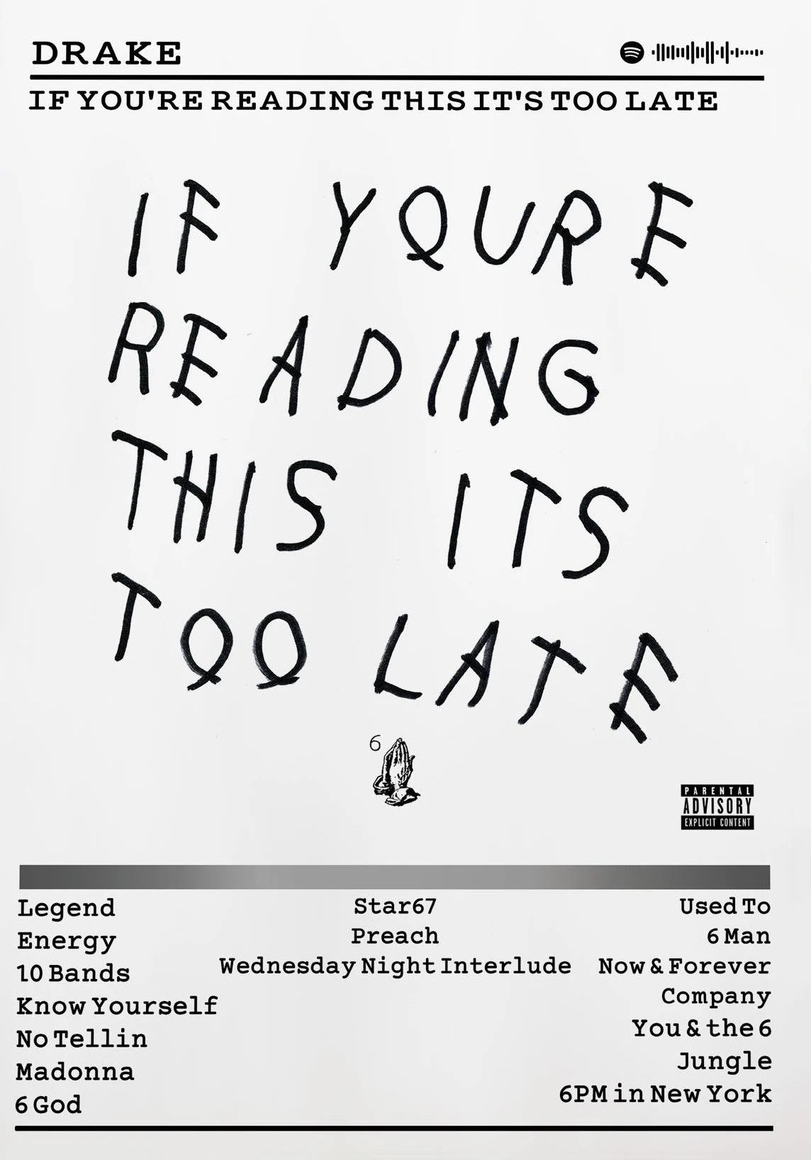 Drake Album Poster