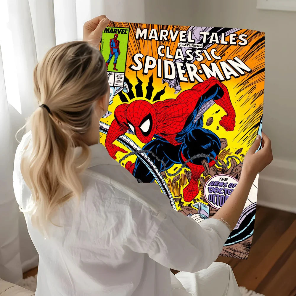 Spiderman Graffiti Art Posters