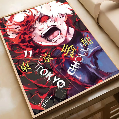 Vintage Anime Tokyo Ghoul Poster