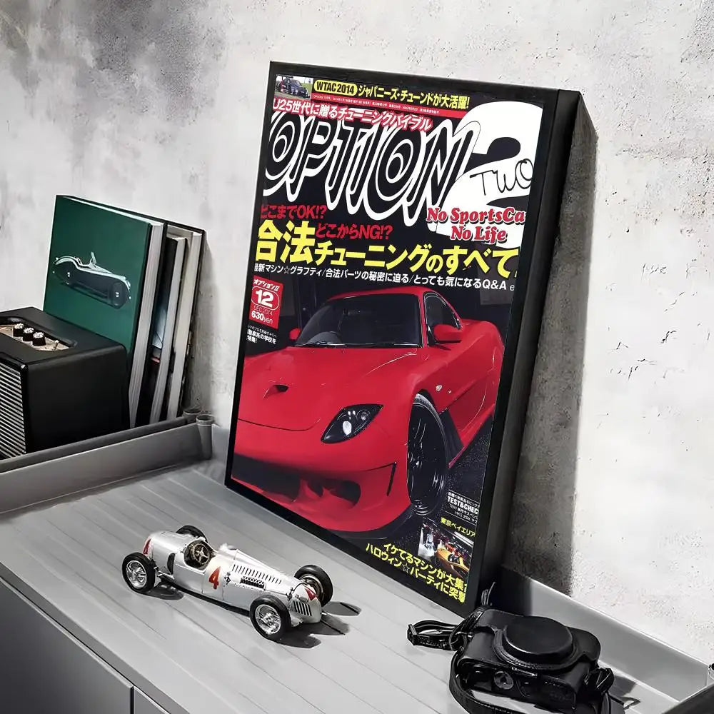 Retro GTR Magazine Posters