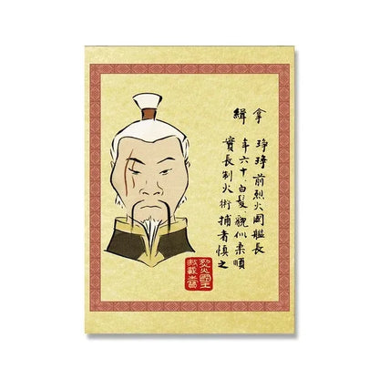 Retro Avatar The Last Airbender Poster