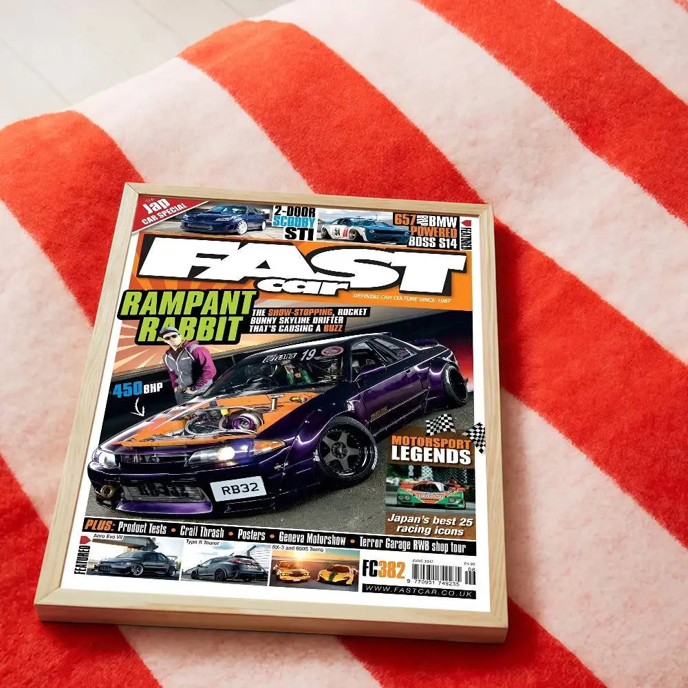 80s GTR Racing Magazine Posters