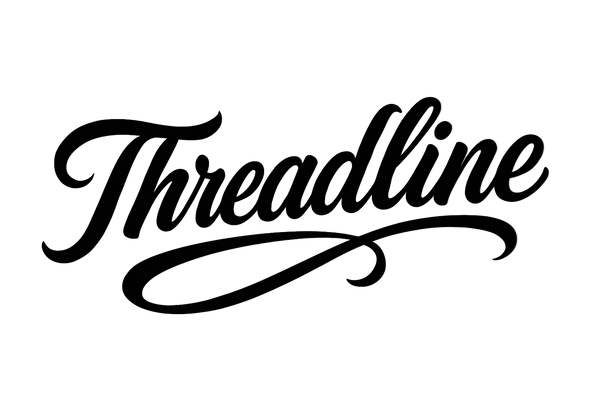 Threadline in cursive but a bit bolder 